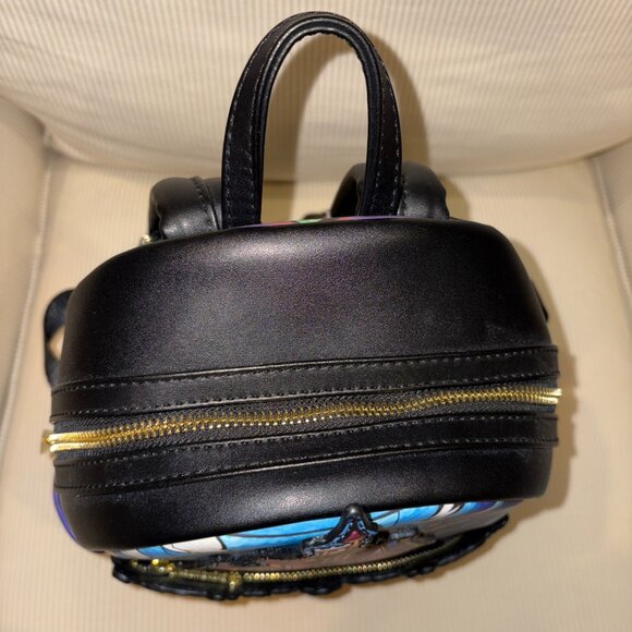 Loungefly Disney Princess Castle Series Beauty And The Beast Belle Mini Backpack - Picture 6 of 9